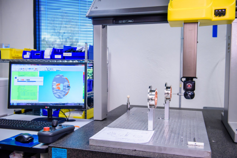 CMM inspection equipment, a top quality inspection system at Altair Technologies USA using 3D CAD